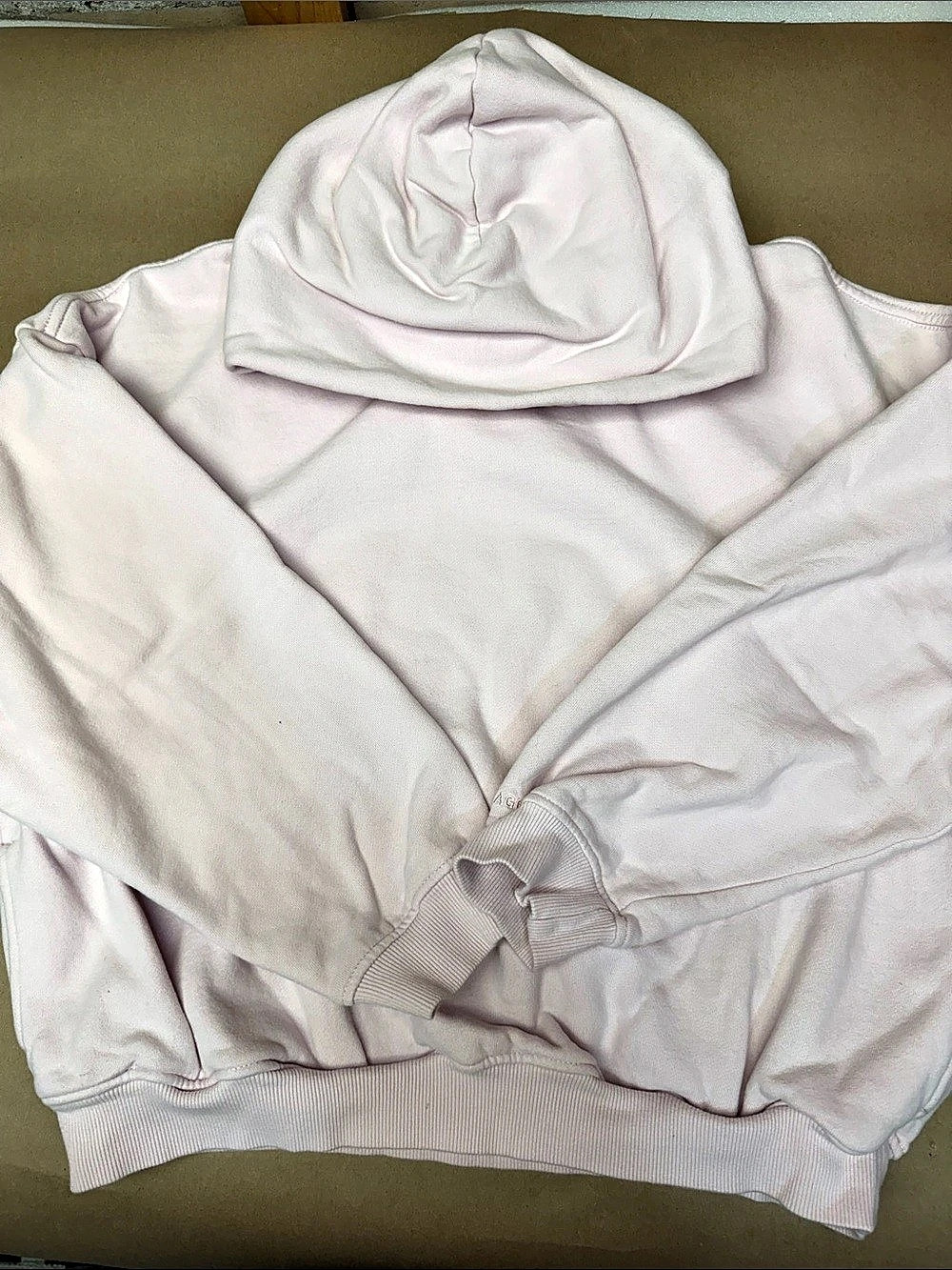Garage UltraFleece Hoodie Pink Pullover Size Medium